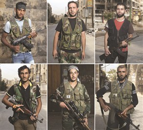 المقاتلون على الجبهة السورية لكل قصته